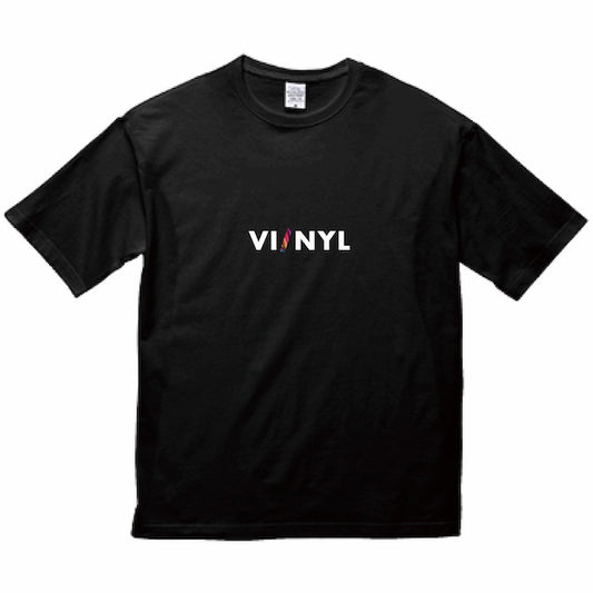VINYL MARBLE-LOGO Tee (BLACK)