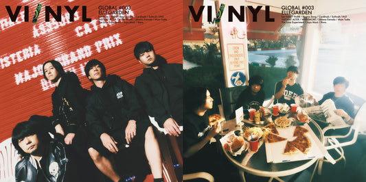 『VI/NYL（バイ＆ナル） GLOBAL』#003号が発売決定！ 《ELLEGARDEN》が日本版に続き、グローバル版カバーにも登場。GLOBAL版限定カットを含むW（裏表）カバー＋中面30Pの大特集!!